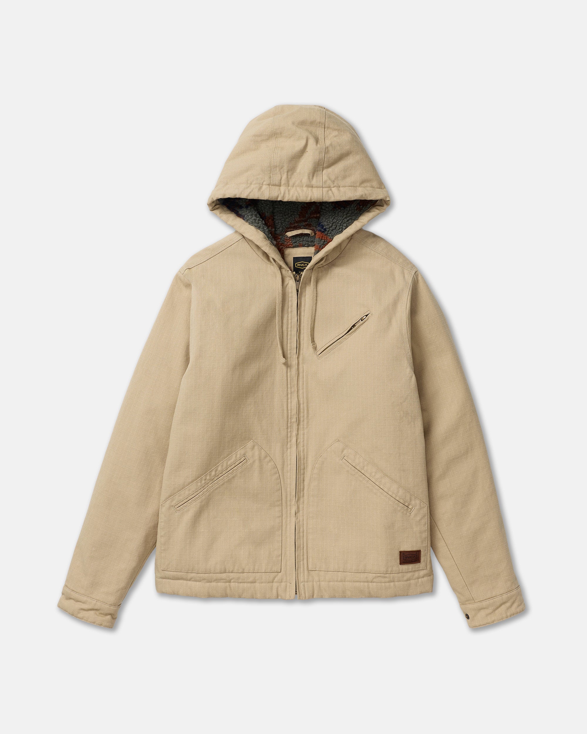 RVCA ベージュ S Amazon.com: RVCA Men VA Essential Pullover Hoodie Dark Khaki Small