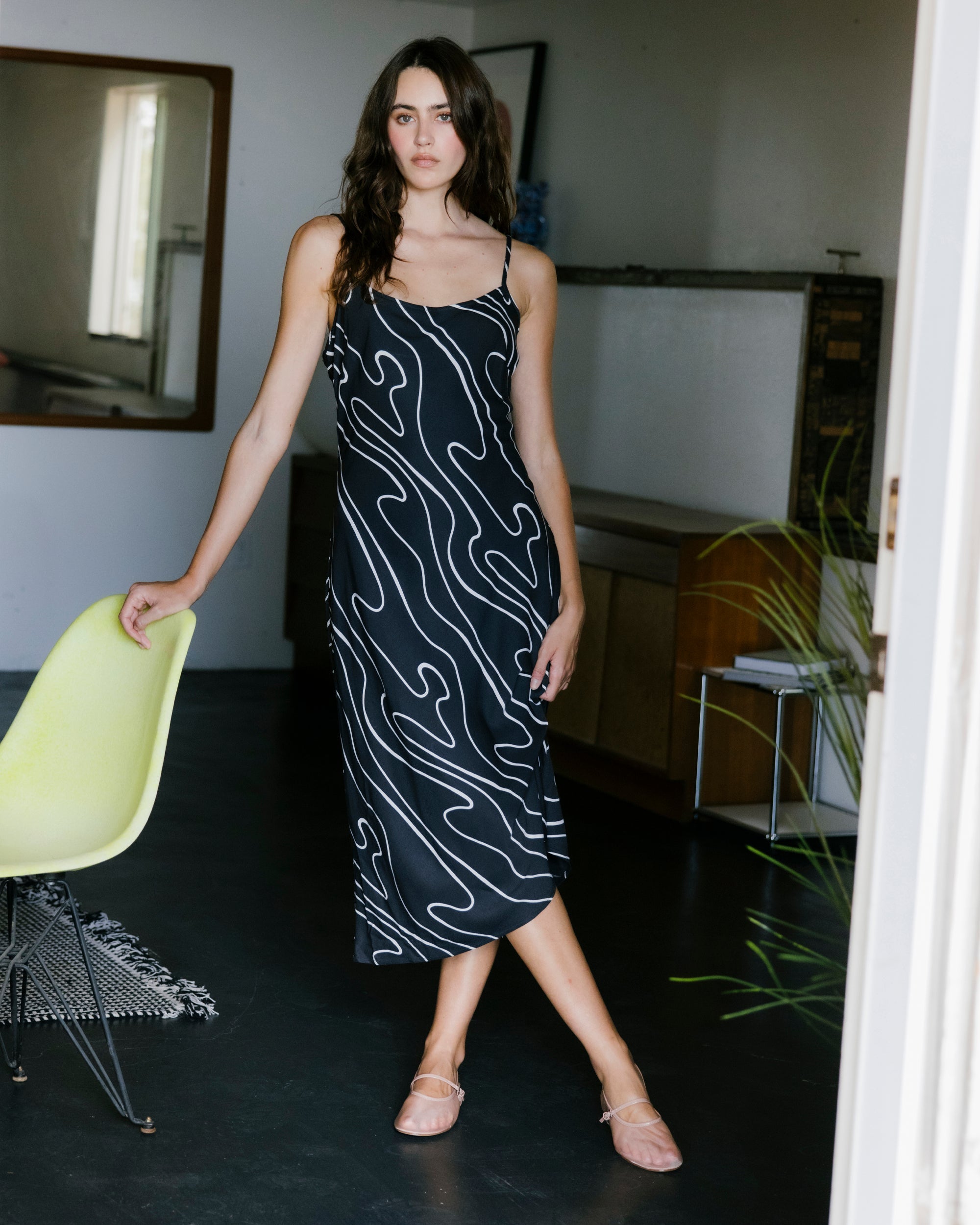 Let's Dance Slip Dress - RVCA