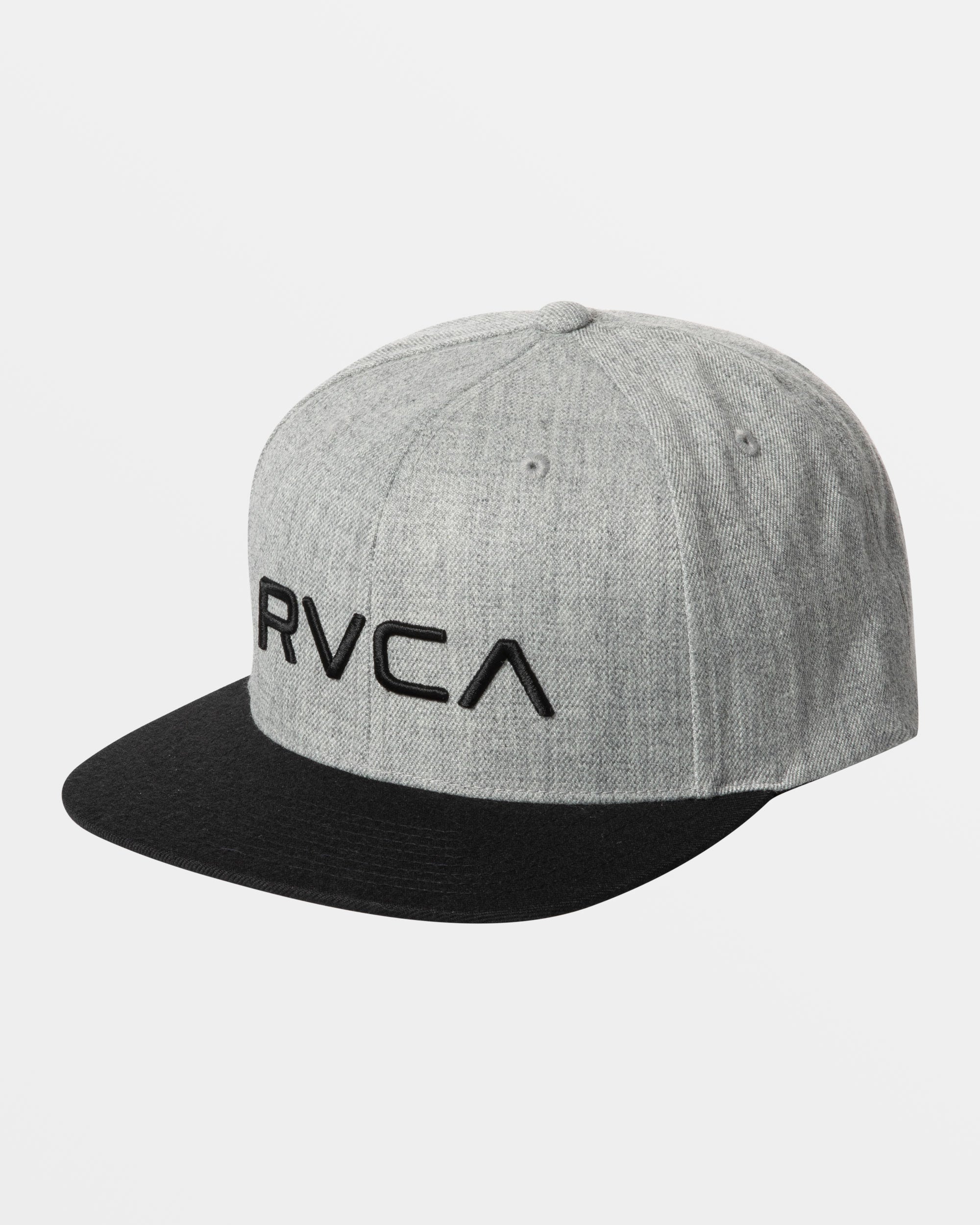 Grey fashion rvca hat