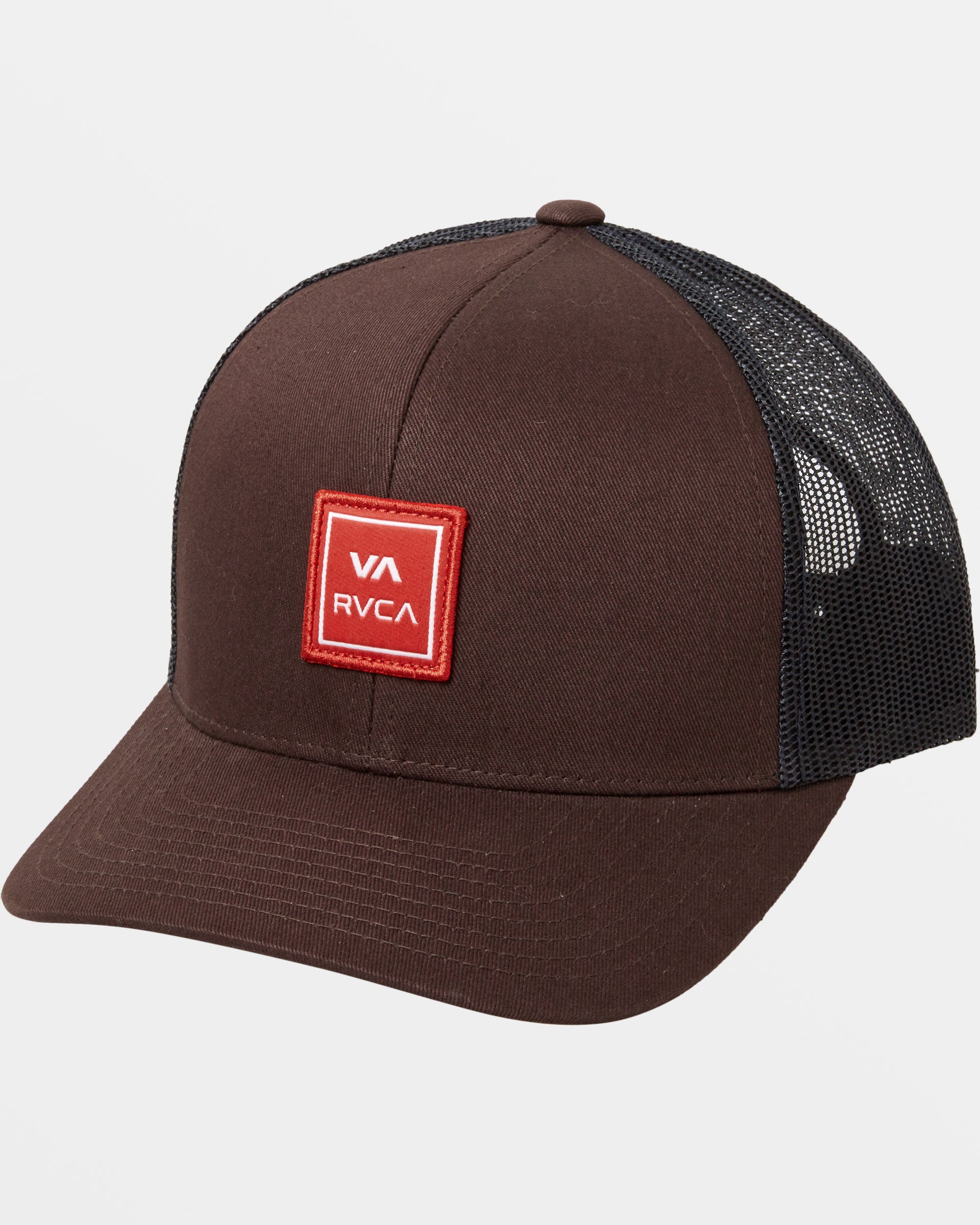 RVCA VA Station Trucker Hat Bombay Brown Bwn