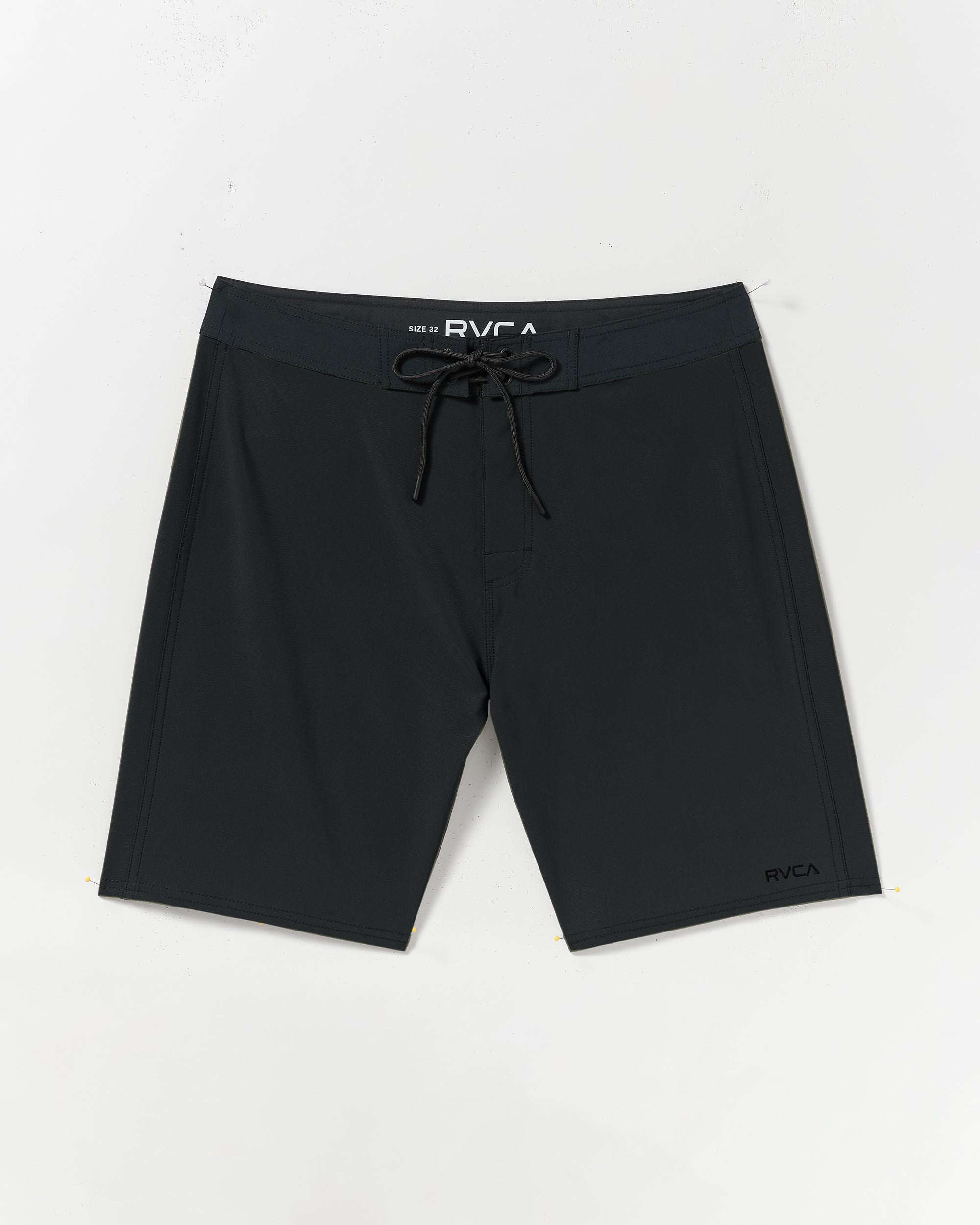 RASH 4WAY Board Shorts ラッシュ ブラック 34インチ VA Boardshort Solid - RVCA