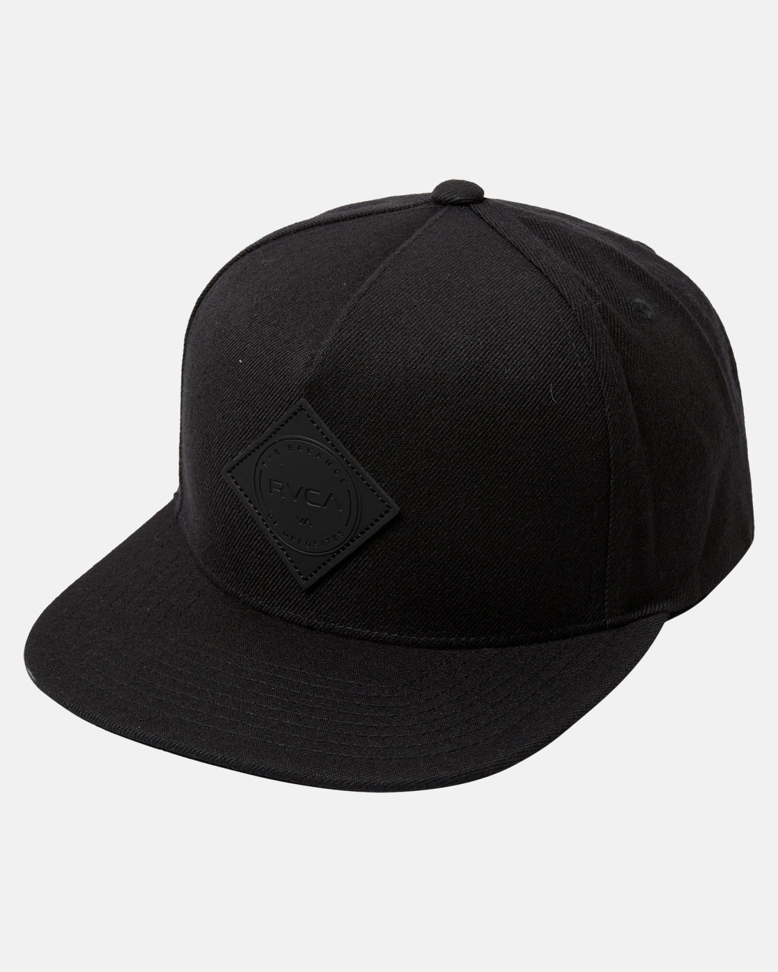 RVCA Snapback Hat Black RVCA