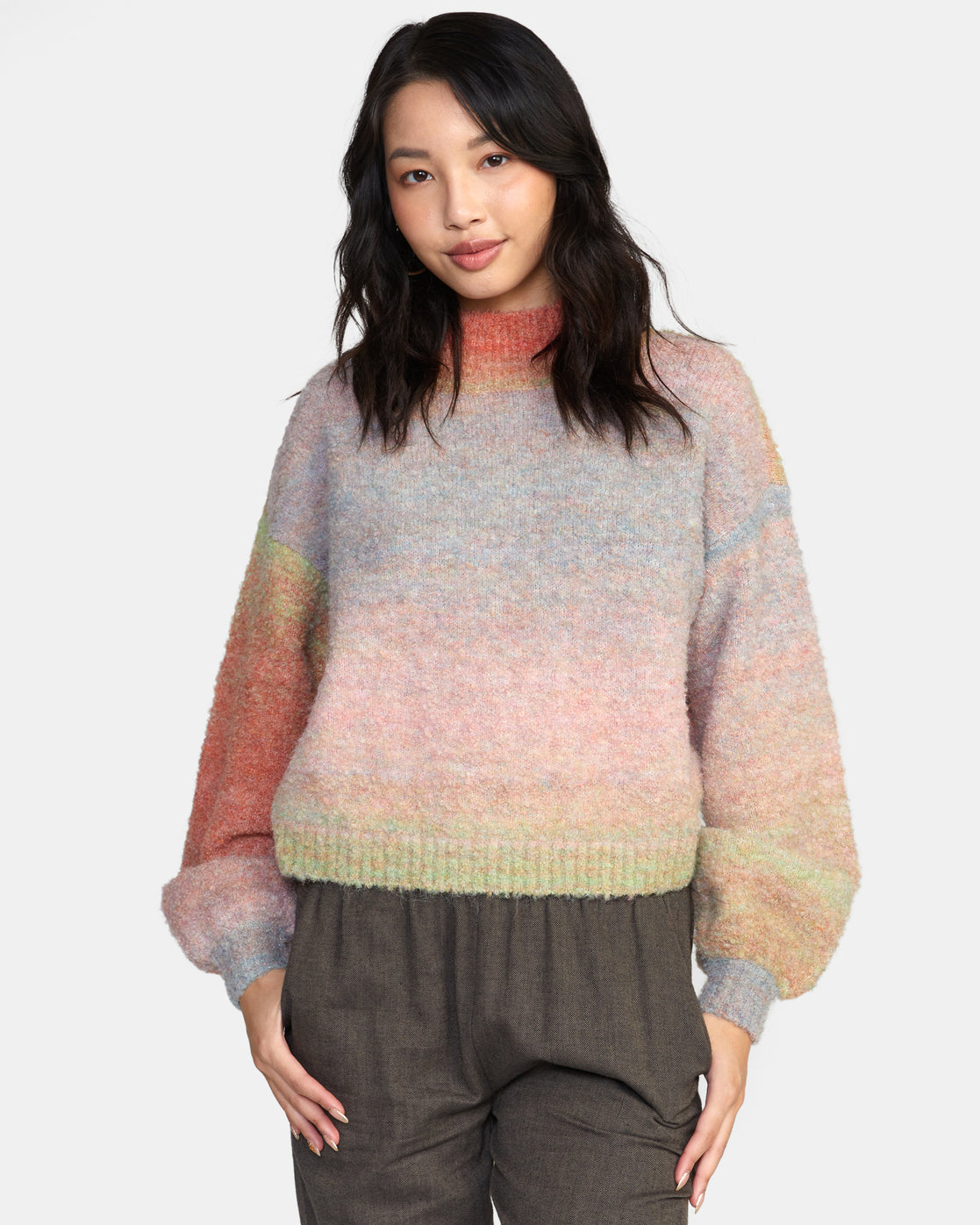 ファッションの rurumu: Dream mock-neck reading dream mock reading