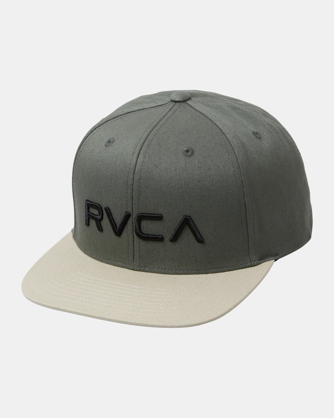 RVCA Twill Snapback II Hat - Green