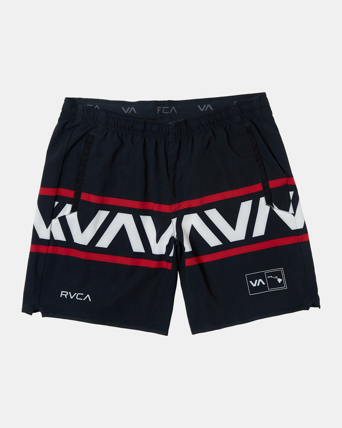 Black shop shorts hawaii