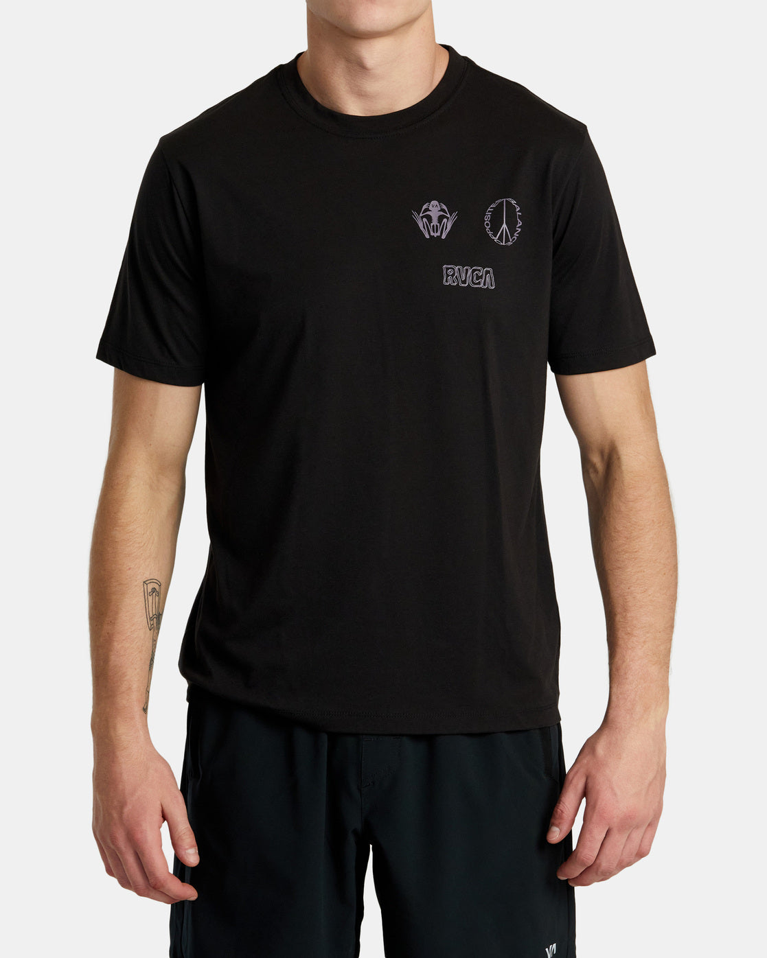 Relic Stack Short Sleeve T-Shirt - Black – RVCA