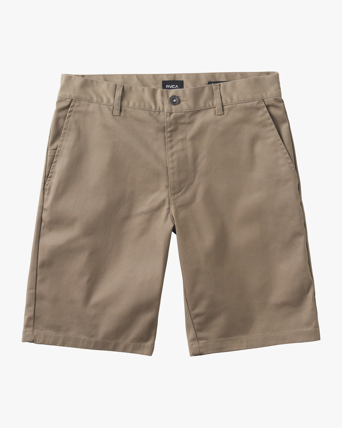 Boys Weekday Stretch 18 Shorts Dark Khaki RVCA