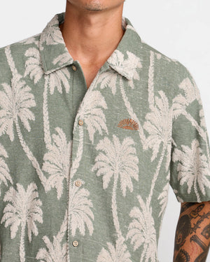 Palm Fall Short Sleeve Tee - RVCA