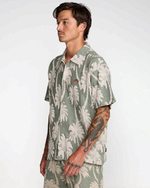 Palm Fall Short Sleeve Tee - RVCA