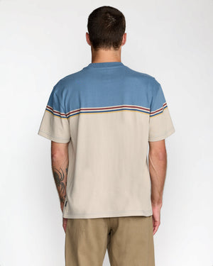 Pismo Stripe Short Sleeve Tee - RVCA
