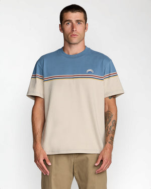 Pismo Stripe Short Sleeve Tee - RVCA