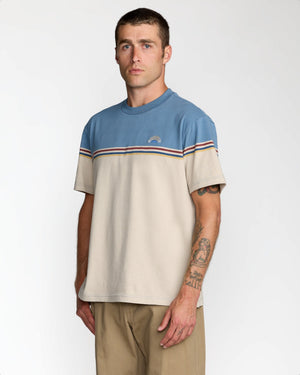 Pismo Stripe Short Sleeve Tee - RVCA