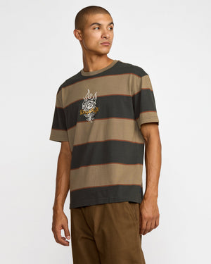 KSL Stripe Short Sleeve Top - RVCA