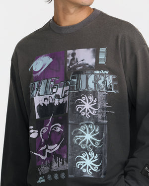 The Cure Collage Long Sleeve Tee