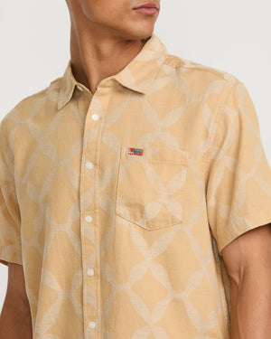 LA Ornament Short Sleeve Shirt-RVCA