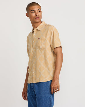 LA Ornament Short Sleeve Shirt-RVCA