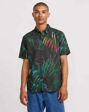 Hawaii Palms Short Sleeve Shirt-RVCA