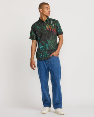 Hawaii Palms Short Sleeve Shirt-RVCA
