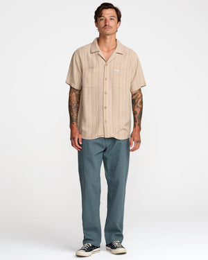 Exotica Stripe Short Sleeve Shirt - RVCA