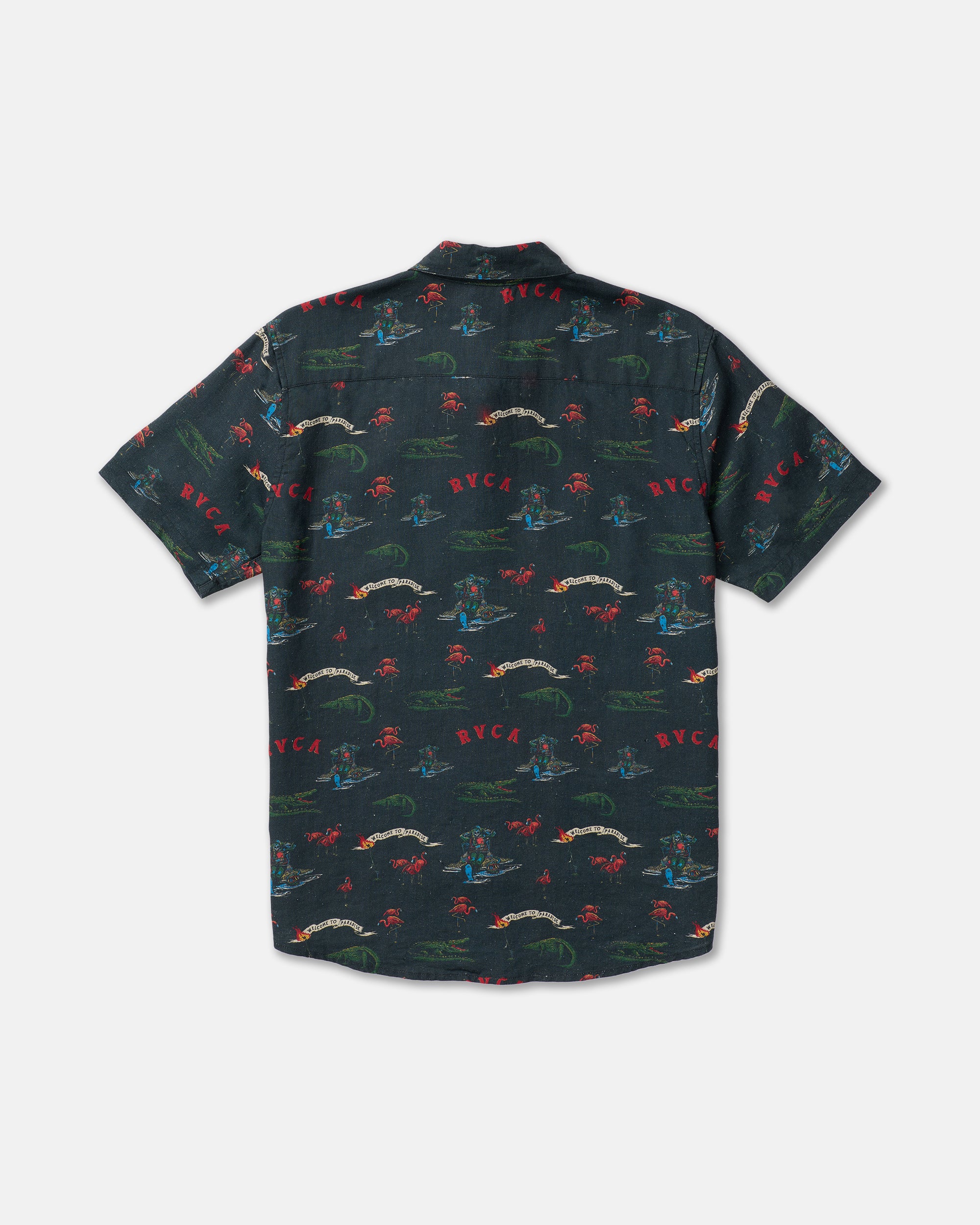 RVCA 新品　M メンズ Reception Short Sleeve Shirt - RVCA