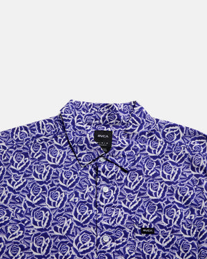Barba Roses Short Sleeve Shirt - RVCA
