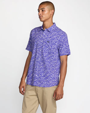 Barba Roses Short Sleeve Shirt - RVCA
