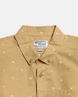 Exotica Seersucker Short Sleeve Shirt - RVCA