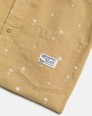 Exotica Seersucker Short Sleeve Shirt - RVCA