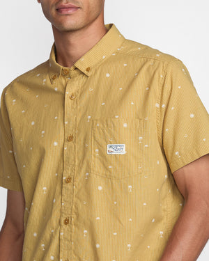 Exotica Seersucker Short Sleeve Shirt - RVCA