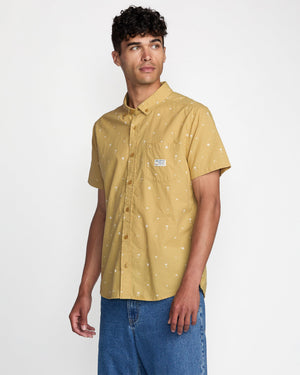 Exotica Seersucker Short Sleeve Shirt - RVCA