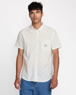 Exotica Seersucker Short Sleeve Shirt - RVCA