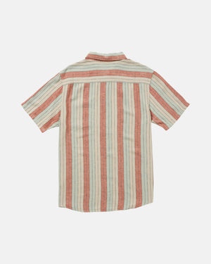 Alvarado Stripe Short Sleeve Shirt - RVCA