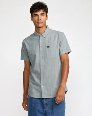 That'll Do Stripe Short Sleeve Shirt - RVCA