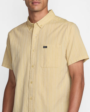 That'll Do Stripe Short Sleeve Shirt - RVCA