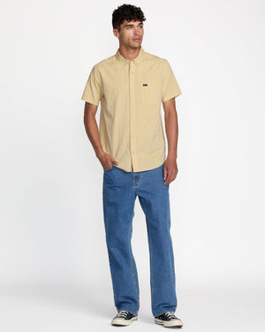 That'll Do Stripe Short Sleeve Shirt - RVCA