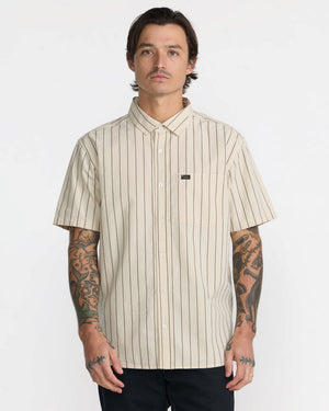 Dayshift Workwear Stripe Short Sleeve Shirt