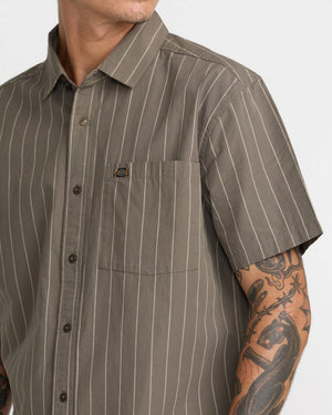 Dayshift Workwear Stripe Short Sleeve Shirt