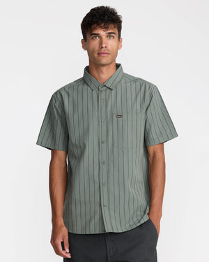 Dayshift Workwear Stripe Short Sleeve Shirt