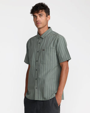 Dayshift Workwear Stripe Short Sleeve Shirt