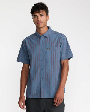 Dayshift Workwear Stripe Short Sleeve Shirt
