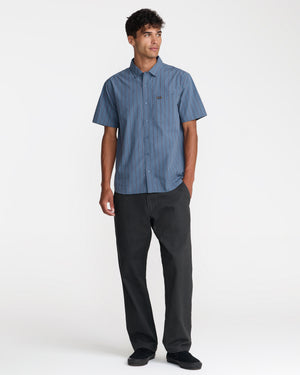 Dayshift Workwear Stripe Short Sleeve Shirt