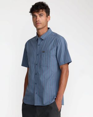 Dayshift Workwear Stripe Short Sleeve Shirt