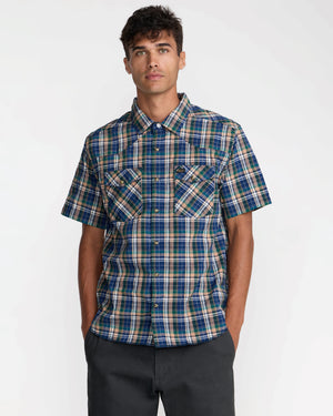 Dayshift Truckin Plaid Short Sleeve Shirt