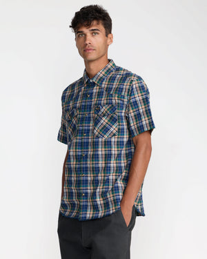 Dayshift Truckin Plaid Short Sleeve Shirt