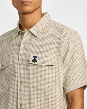 KSL Yarn Dye Short Sleeve Shirt-RVCA