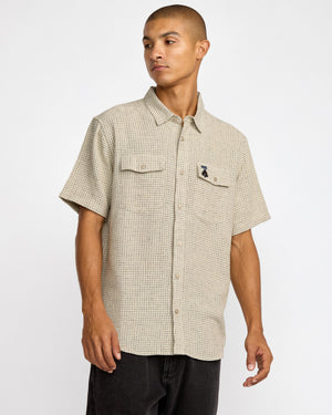 KSL Yarn Dye Short Sleeve Shirt-RVCA