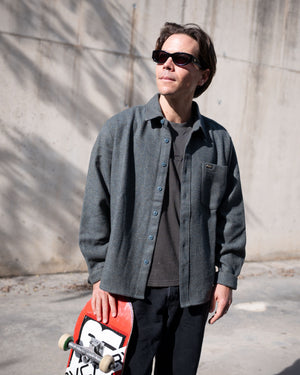 Dayshift Solid Flannel Long Sleeve Shirt