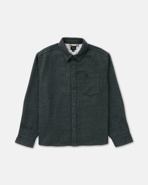 Dayshift Solid Flannel Long Sleeve Shirt
