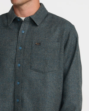 Dayshift Solid Flannel Long Sleeve Shirt