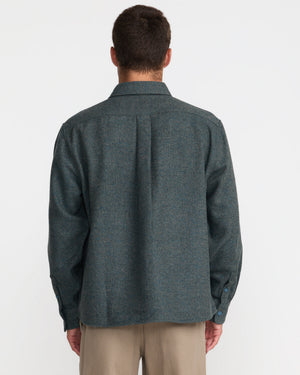 Dayshift Solid Flannel Long Sleeve Shirt